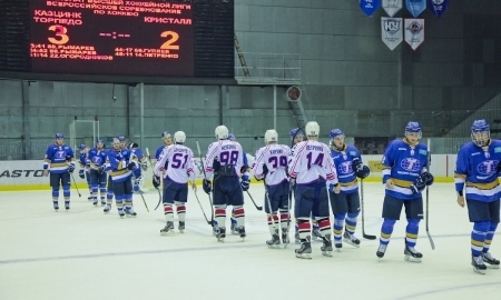 Фоторепортаж с матча ВХЛ «Казцинк-Торпедо» — «Кристалл» 3:2