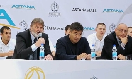 Видеосюжет с презентации нового сезона «Астаны»