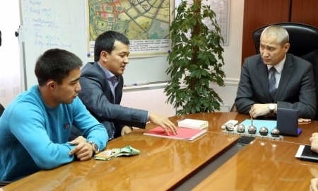 Аким Актау встретился с серебряным призером мирового Гран-при по дзюдо Айбеком Имашевым