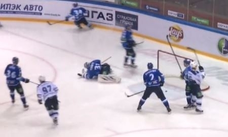 Видеообзор матча КХЛ «Барыс» — «Динамо» Москва 4:3 Б
