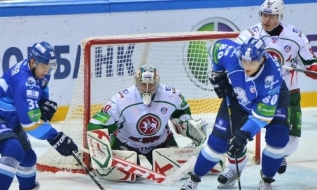 Фоторепортаж с матча КХЛ «Барыс» — «Ак Барс» 0:5