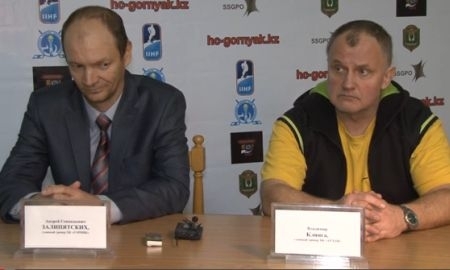 Видео послематчевой пресс-конференции игр чемпионата РК «Горняк» — «Арлан» 3:4 Б, 1:5