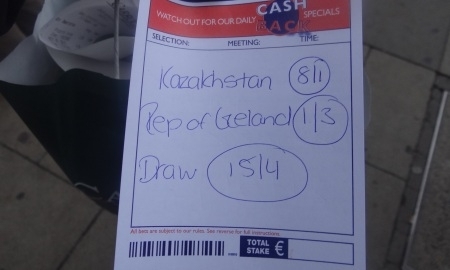 Ирландские букмекеры: у Казахстана нет шансов на победу