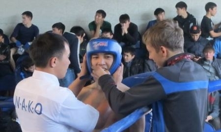 В Петропавловске прошел чемпионат области по кикбоксингу