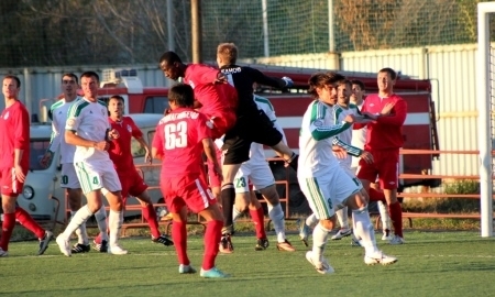 Фоторепортаж с матча Премьер-Лиги «Восток» — «Атырау» 1:2