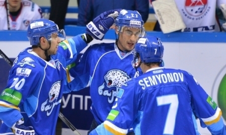 «Адмирал» — «Барыс» 1:3. Дубль капитана