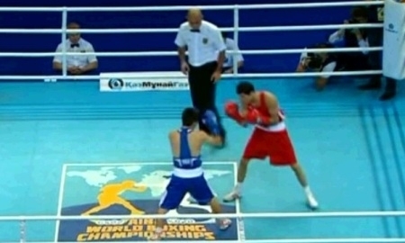 Видео боя чемпионата Мира Биржан Жакипов — Хасанбой Дусматов