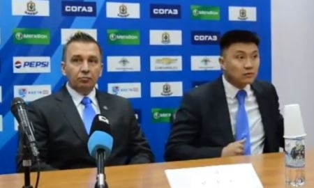 Видео послематчевой пресс-конференции игры КХЛ «Амур» — «Барыс» 3:4