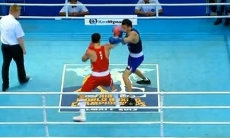 Видео боя чемпионата Мира Адилбек Ниязымбетов — Сумит Сангван