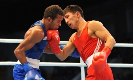 Фоторепортаж с боя чемпионата Мира Берик Абдрахманов — Ласаро Эстрада