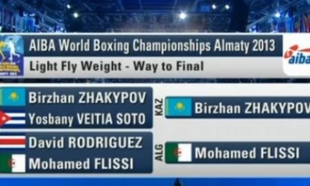 Видео боя чемпионата Мира Биржан Жакипов — Мохамед Флисси