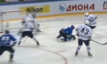 Видеообзор матча КХЛ «Барыс» — «Металлург» Мг 1:2