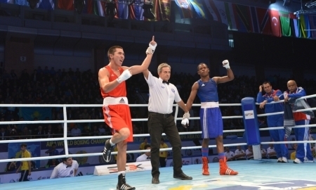 Фоторепортаж с боя чемпионата Мира Мерей Акшалов — Ясниер Толедо Лопес