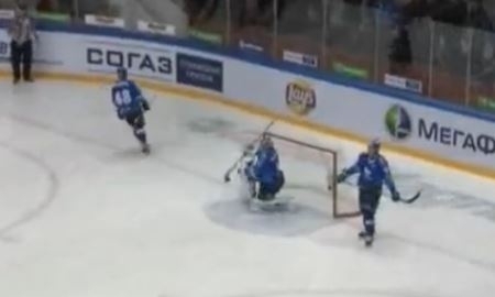 Видео шайб матча КХЛ «Барыс» — «Трактор» 1:5