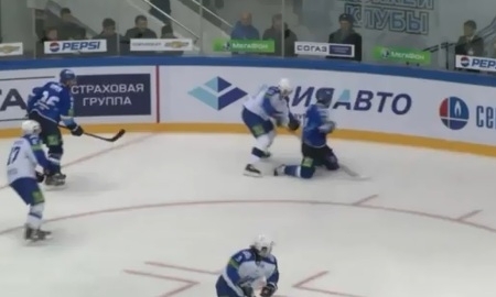 Видеообзор матча КХЛ «Барыс» — «Нефтехимик» 5:1