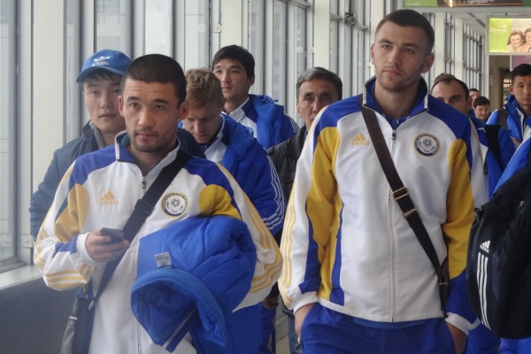 Казахстанские футболисты приземлились в Дублине