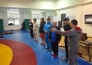 Фоторепортаж с первых тренировок национальной сборной Казахстана по греко-римской борьбе совместно с командой Южной Кореи 