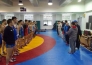Фоторепортаж с первых тренировок национальной сборной Казахстана по греко-римской борьбе совместно с командой Южной Кореи 