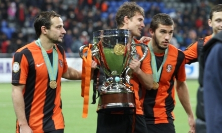 Фоторепортаж с награждения финалистов Кубка Казахстана «Шахтера» и «Тараза»