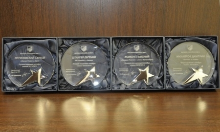 Игрок «Казцинк-Торпедо» Евгений Рымарев получит приз как «Лучший нападающий» октября в ВХЛ