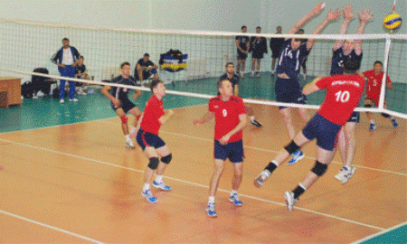 Волейболисты «Динамо-Костанай» выиграли команду Кызылорды в чемпионате РК