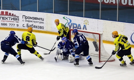 Фоторепортаж с матча ВХЛ «Буран» — «Сарыарка» 3:6