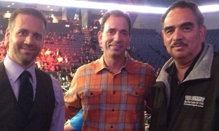 Команда Головкина посетила бой Уорд — Родригес