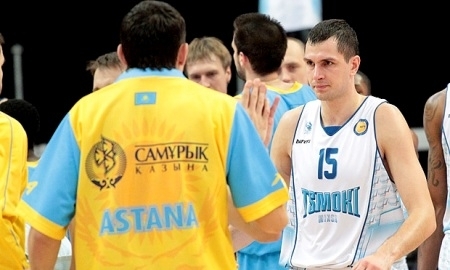 Фоторепортаж с матча ВТБ «Цмоки-Минск» — «Астана» 82:68