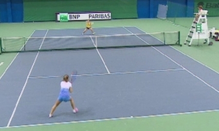 Видеосюжет о теннисном турнире серии ITF в Астане