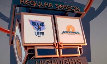 Видеообзор матча ВТБ «Цмоки-Минск» — «Астана» 82:68