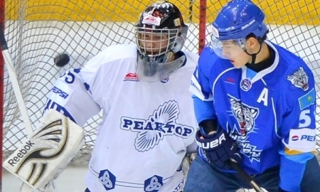 Фоторепортаж с матча МХЛ «Снежные Барсы» — «Реактор» 3:2