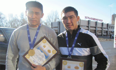 ДВД ВКО поздравляли чемпиона Азии по рукопашному бою