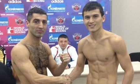 Трансляция встречи WSB «Russian Boxing Team» — «Astana Arlans» на «KAZsport»