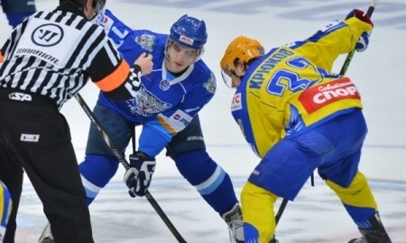 Фоторепортаж с матча МХЛ «Снежные Барсы» — «Челны» 2:3