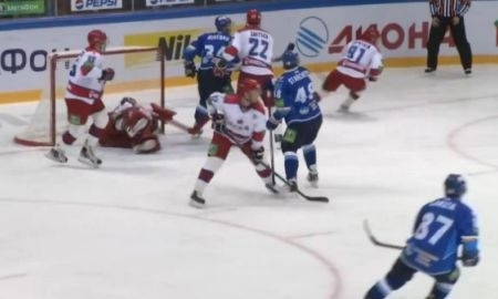 Видеообзор матча КХЛ «Барыс» — ЦСКА 2:5