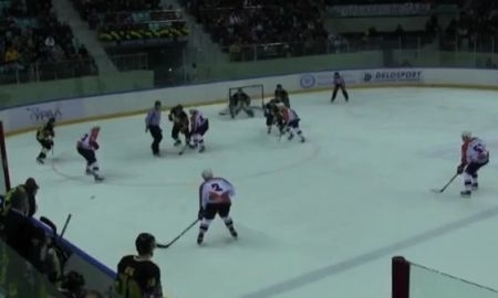 Видеообзор матча ВХЛ «Сарыарка» — «Спутник» 2:3