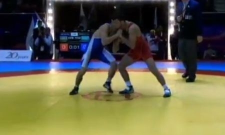 Видео финального поединка Голден Гран-при Нурсултан Калмурзаев — Орхан Ахмедов