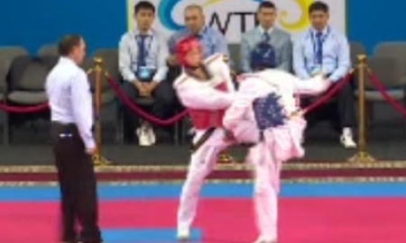 В Астане стартовал чемпионат Казахстана по таэквондо среди взрослых 