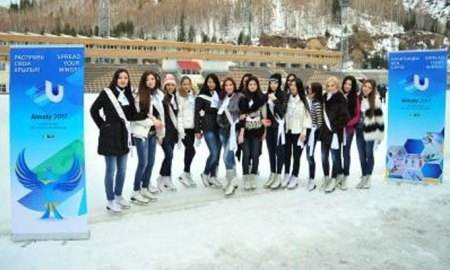 Участницы «Мисс Казахстан — 2013» продемонстрировали свои спортивные таланты