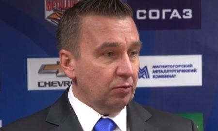 Видео послематчевой пресс-конференции игры КХЛ «Металлург» Мг — «Барыс» 3:4 Б