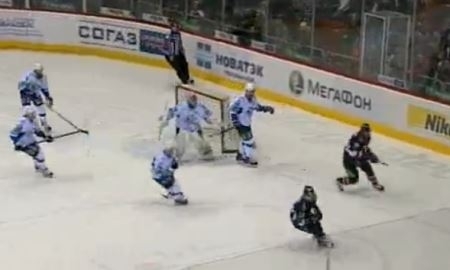 Видео шайб в матче КХЛ «Трактор» — «Барыс» 0:4