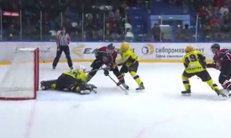 Видеообзор матча ВХЛ «Рубин» — «Сарыарка» 4:2