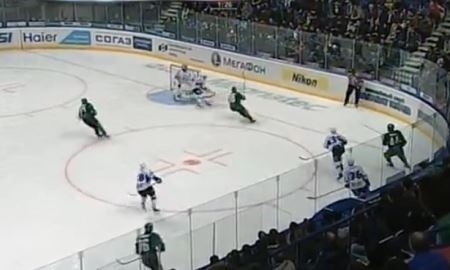 Видео шайб в матче КХЛ «Салават Юлаев» — «Барыс» 6:3