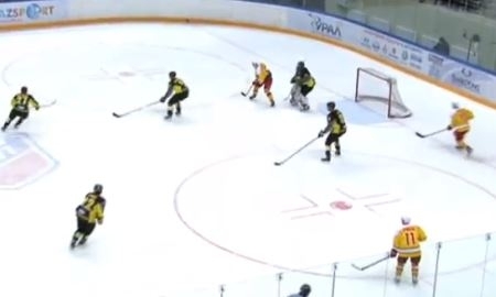 Видео матча ВХЛ «Сарыарка» — «Липецк» 4:3
