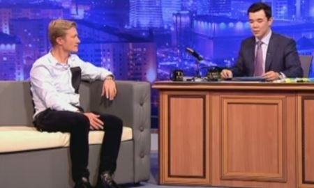 Александр Винокуров в программе «Түнгі студияда»