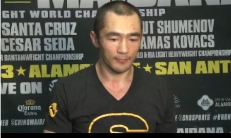 Видео интервью Бейбута Шуменова после боя с Тамашем Ковачем