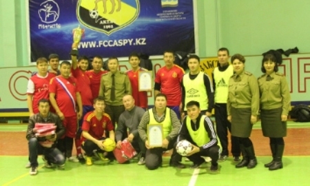 Пожарные Мангыстауской области в преддверии Дня Независимости выявили лучших футболистов