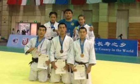Кызылординские дзюдоисты успешно выступили на чемпионате Азии в Хайнане