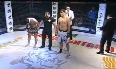 Видео боя «Великой битвы 2» Кылычбек Саркарбаев — Олим Элджанов