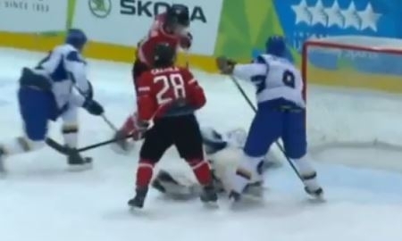 Видеообзор матча Универсиады Казахстан — Канада 2:6